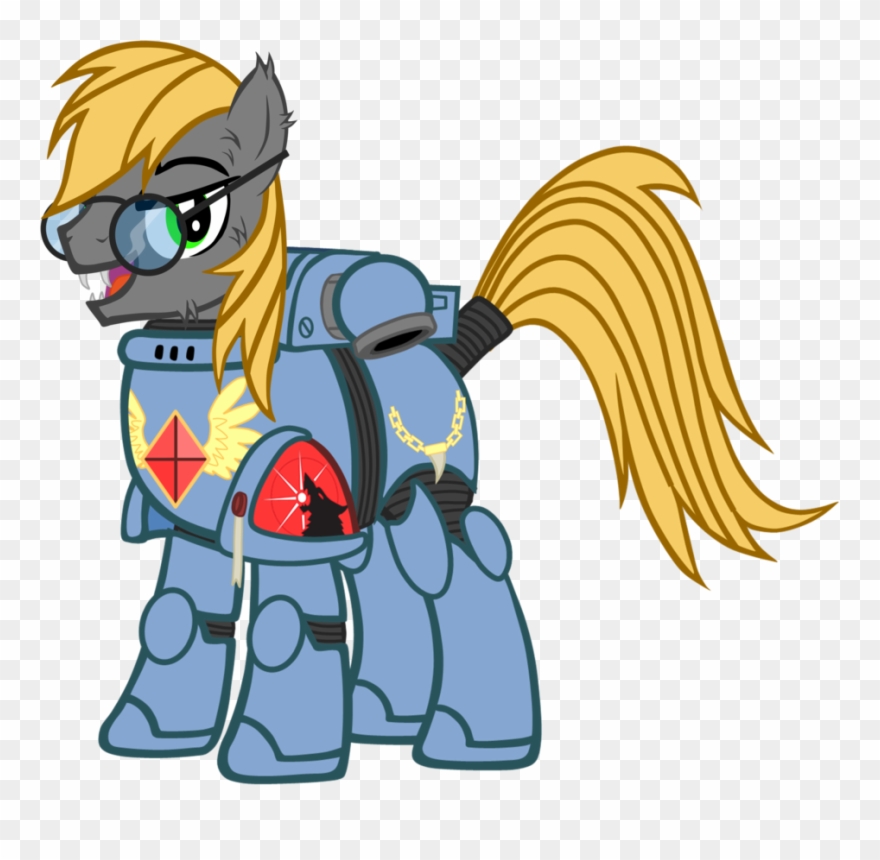 Clip Board Space Wolf By Theeditormlp On Ⓒ - Cartoon - Png Download