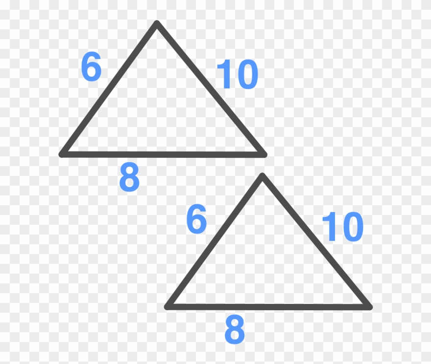 Triangles Are Congruent If All 3 Pairs Of Corresponding - Triangle Clipart