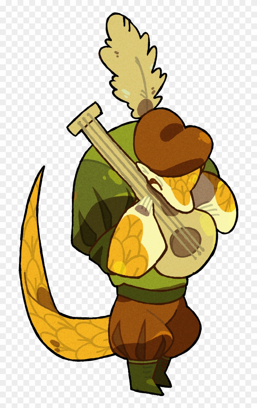 Pangolin Bard For The Furpg Basically It's Just - Dnd Pangolin Clipart