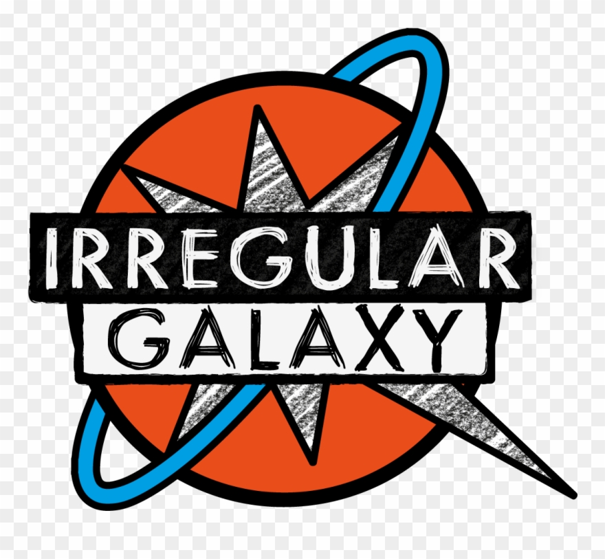 Irregular Galaxy Retro Original Clipart