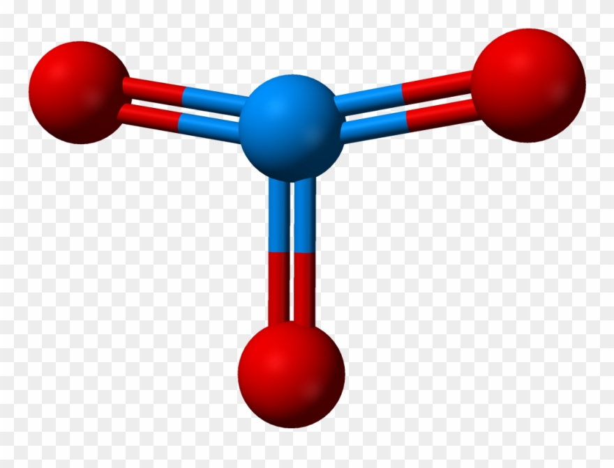 Uranium Trioxide Pyykko 3d Balls A - Molécule Trioxyde D Uranium Clipart