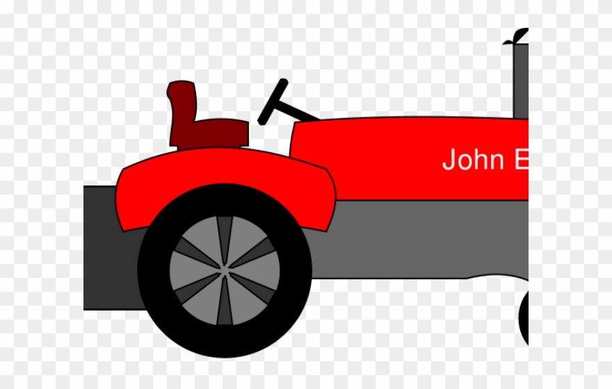 Tractor Clipart Farm Tractor - Clip Art - Png Download