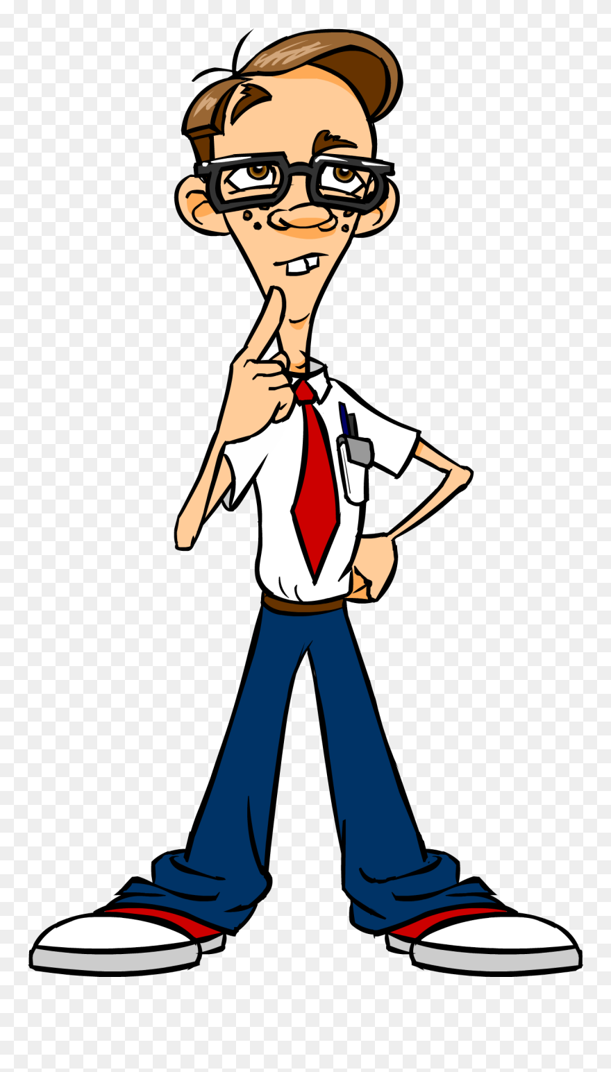 The Nerds On Call Story - Nerd Png Clipart