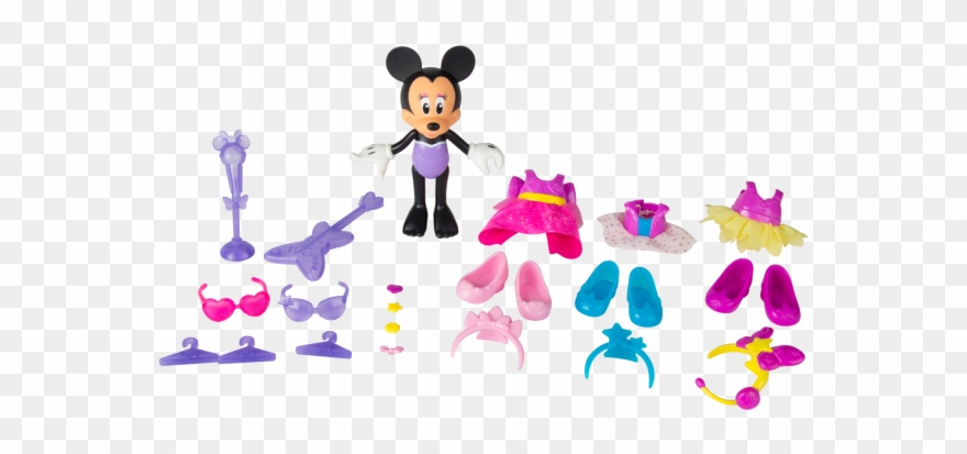 Minnie's Popstar Dressing Room - Dressing Pop Star Minnie Clipart