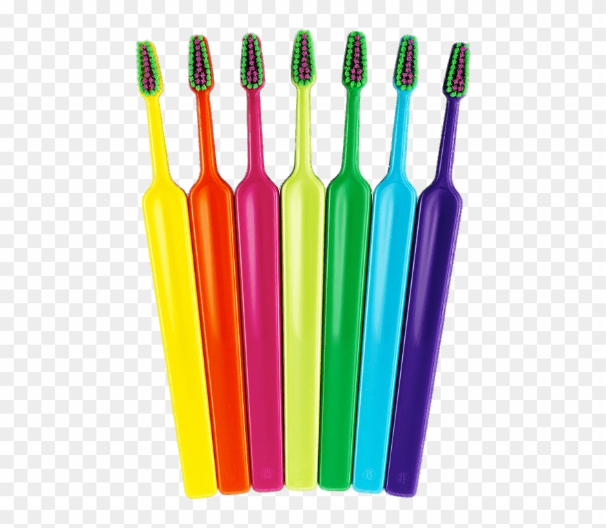 Download - Colourful Toothbrushes Clipart