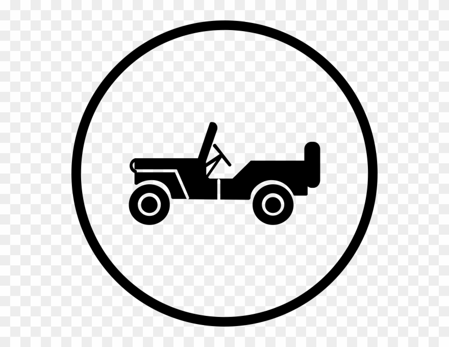 Jeep Rubber Stamp - Vector Graphics Clipart