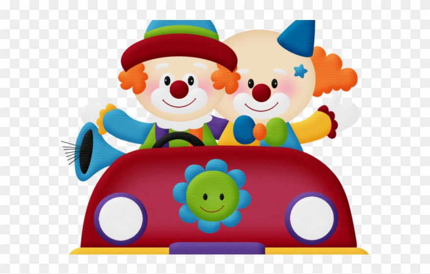 Clown Clipart Fair - Plaquinhas Divertidas Tema Circo - Png Download