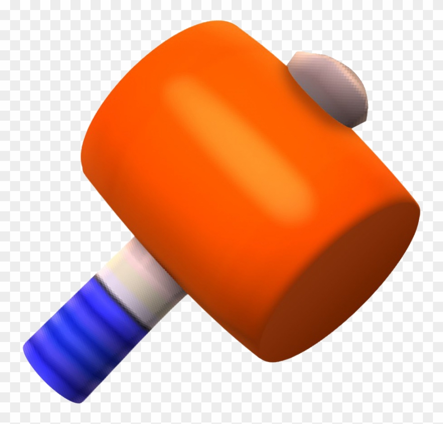 A Large Mallet Like Hammer That Link Can Use To Destroy - Legend Of Zelda Link Between Worlds Items Clipart