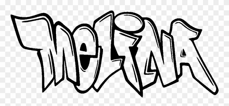 Logo Line Art Csf - M Graffiti Clipart