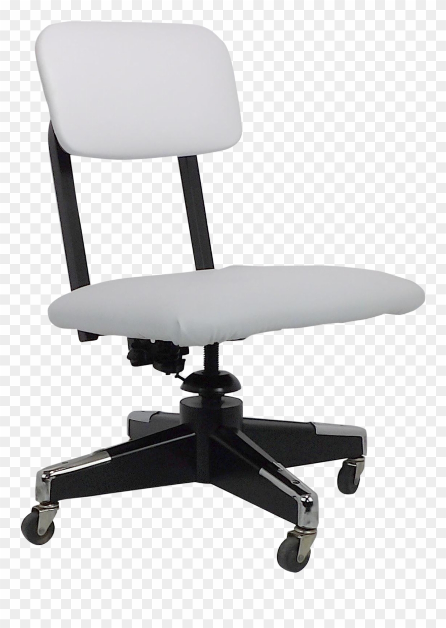 White Office Chair - Office Chair Clipart