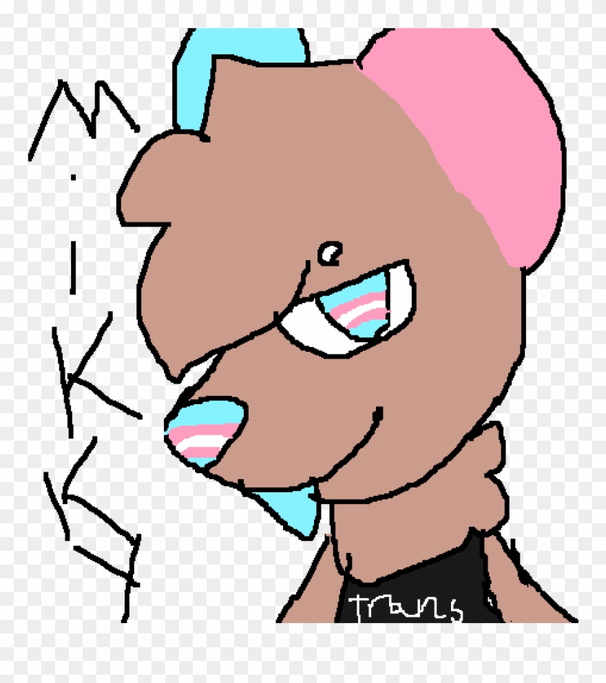 Mikky The Transgender Akita - Cartoon Clipart