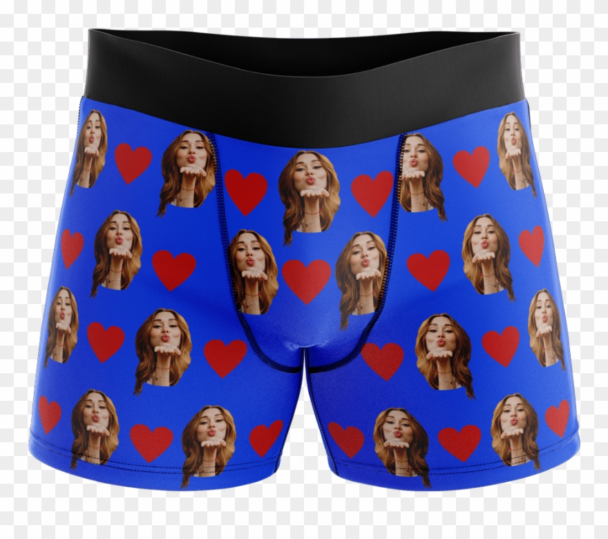 Put Your Face On Boxers - Custom Face Boxers Clipart