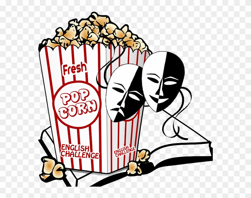 Imagen Cursos Free Time Activities - Pop Corn Coloring Pages Clipart