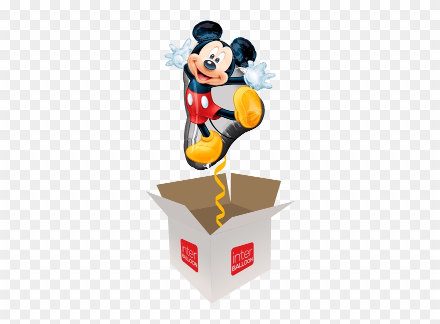 31″ Supershape Mickey Mouse - Mickey Mouse Foil Balloons Clipart