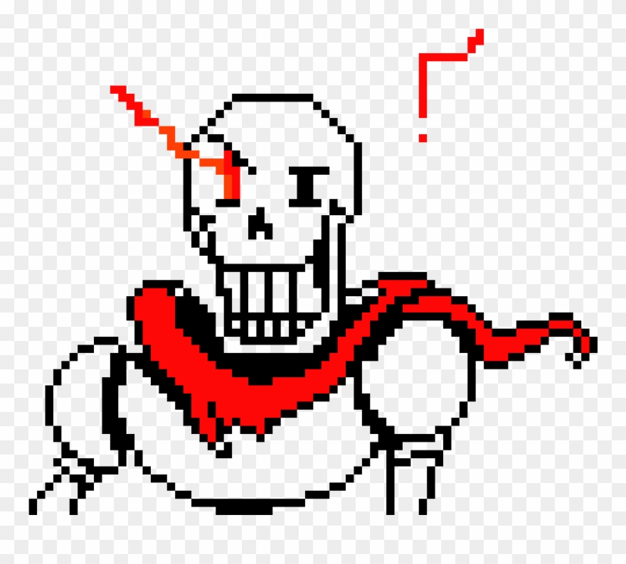 Papyrus Stronger Than You Iv - Papyrus Undertale Sprite Clipart