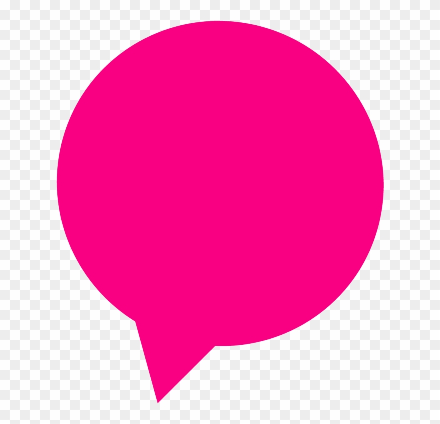 Bulle Rose Png - Circle Clipart