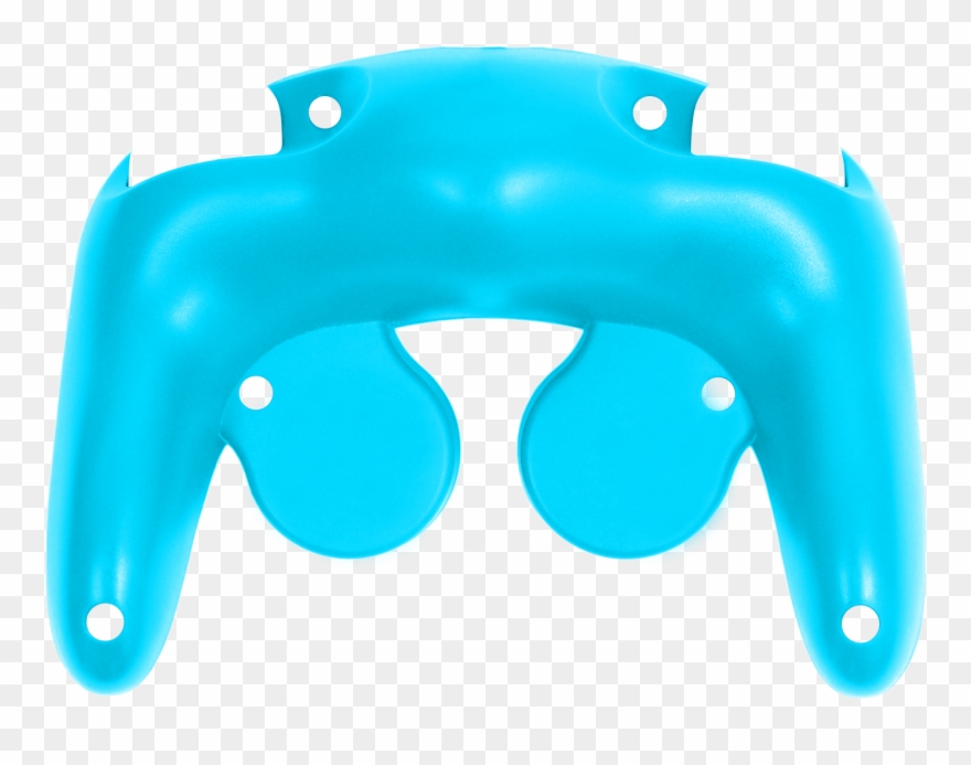 Aqua Blue Gamecube Controller - Gamecube Controller Back Clipart