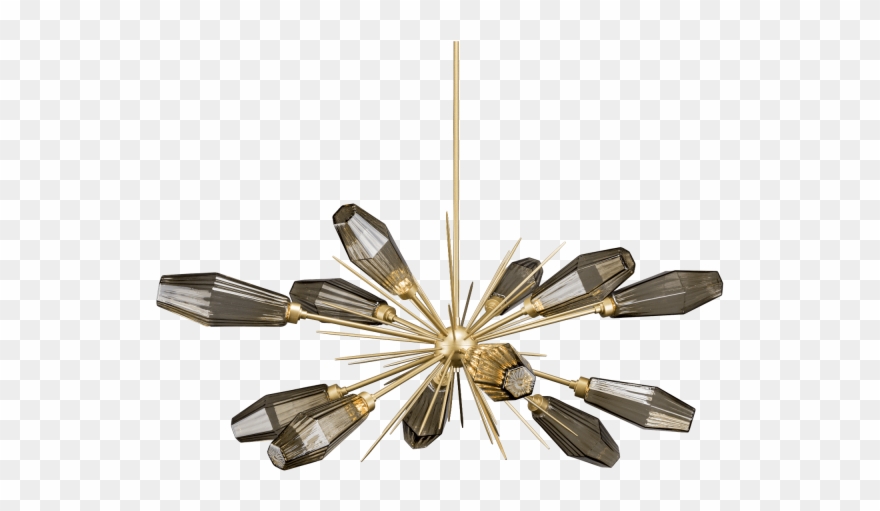 Aalto Oval Starburst - Chandelier Clipart