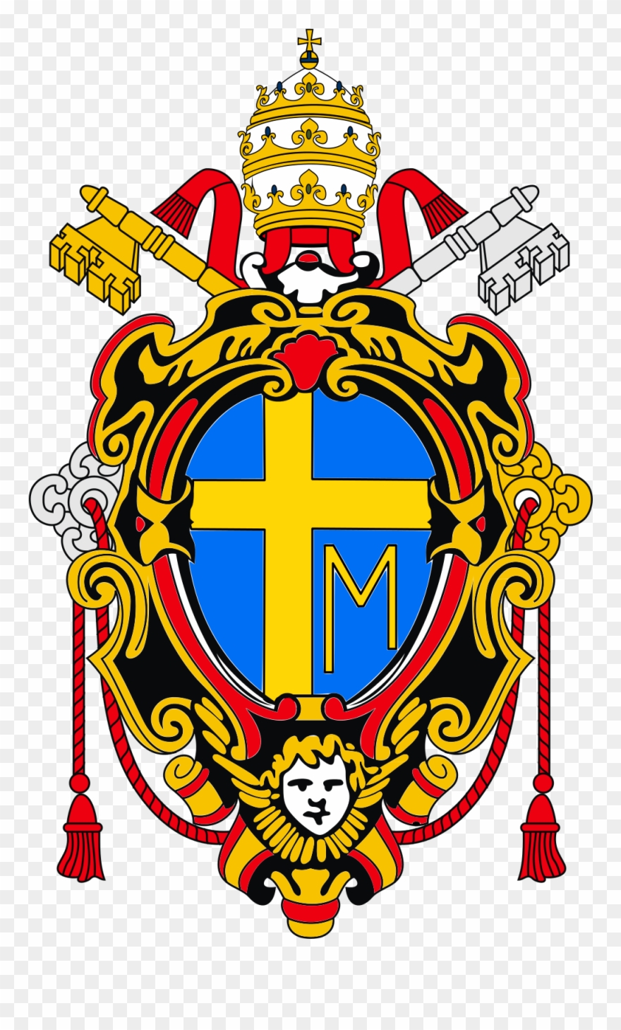 Open - Coat Of Arms Of Pope Benedict Xvi Clipart