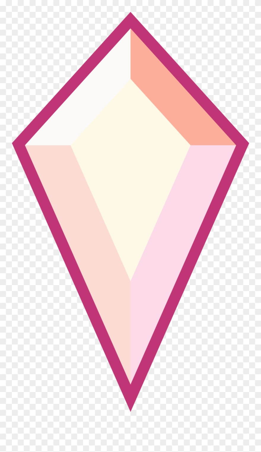 Diamond Clipart Pink - Pink Diamond Gem Steven Universe - Png Download
