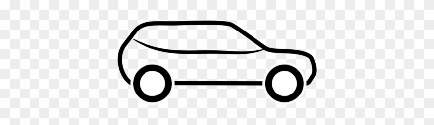 Car Computer Icons Drawing Vehicle Black And White - Car Clipart