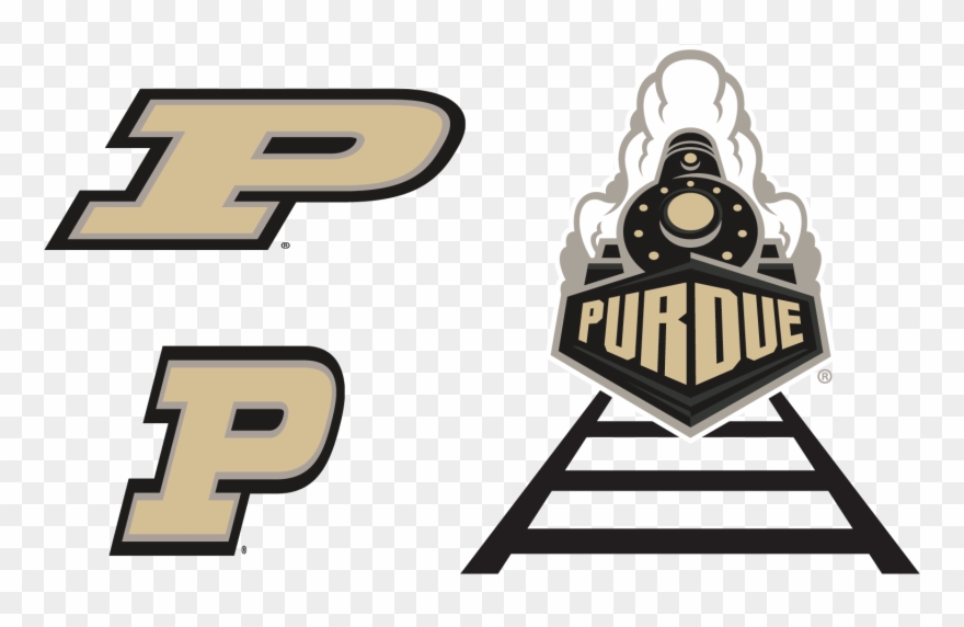 Example Showing How Not To Distort Or Combine Logos - Fathead Purdue Boilermakers Train Logo Clipart
