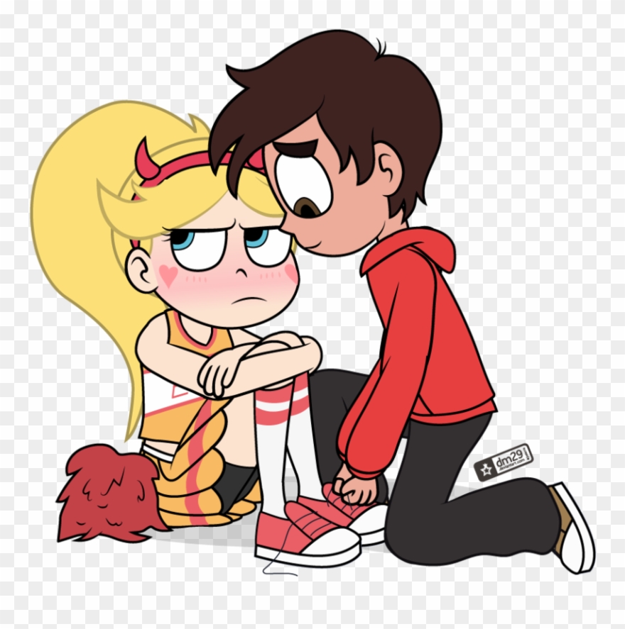 Clipart Shoes Tie Shoe - Kiss Star Vs The Forces Of Evil - Png Download
