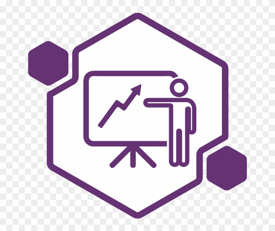 Purple Training - Building Project Icon Clipart