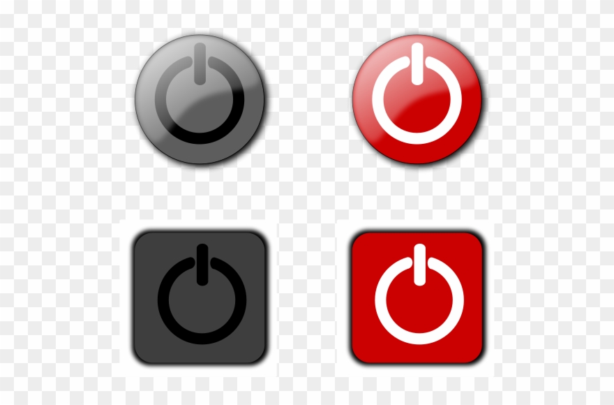 Free Poweroff - Circle Clipart