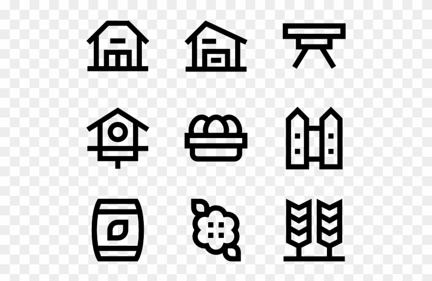 Farming 25 Icons View 38 Packs - Pet Shop Icon Png Clipart