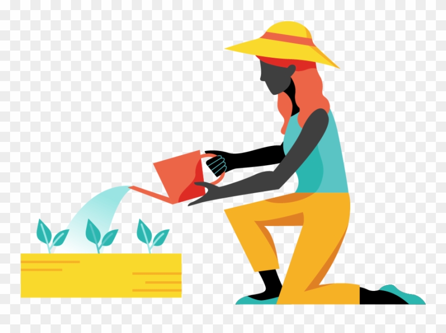 Gardening - Illustration Clipart