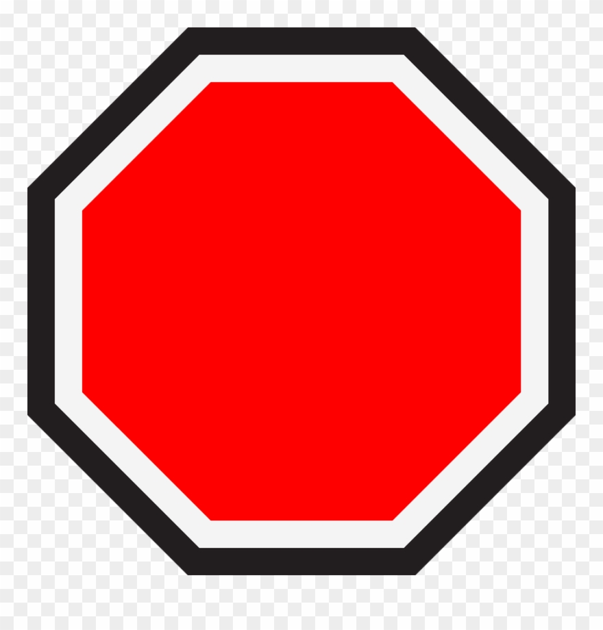 Meios De Transporte - Do U Draw A Stop Sign Clipart