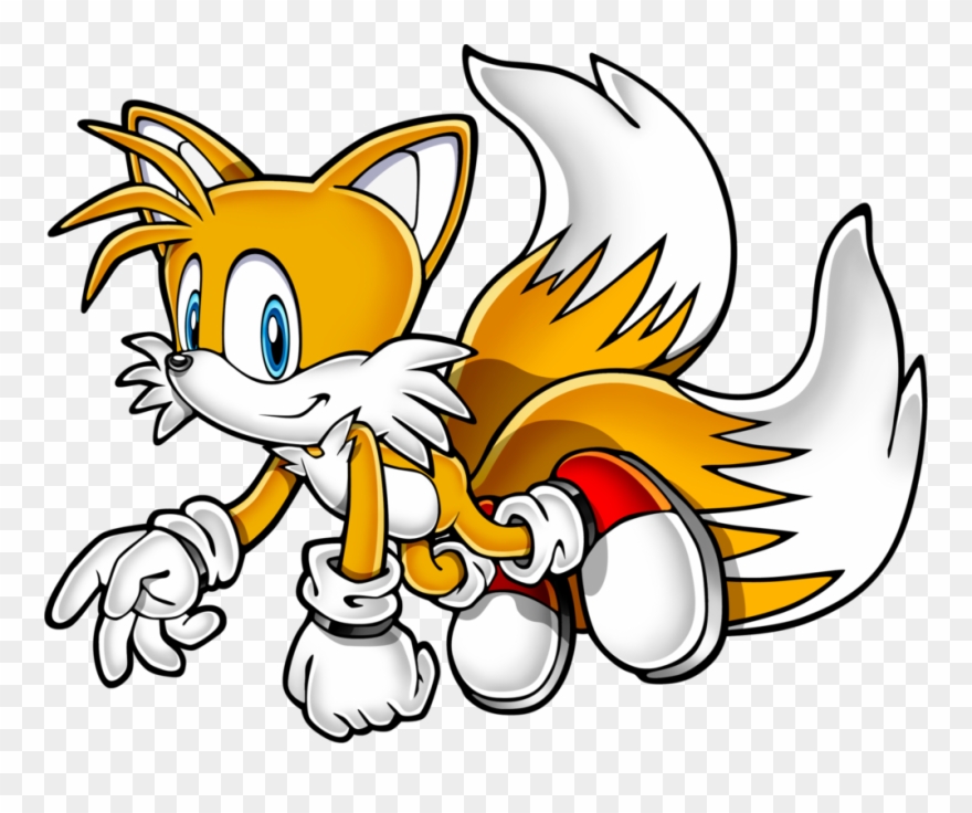 Sonic And Tails Clipart Clipartfox - Sonic Adventure Tails Art - Png Download