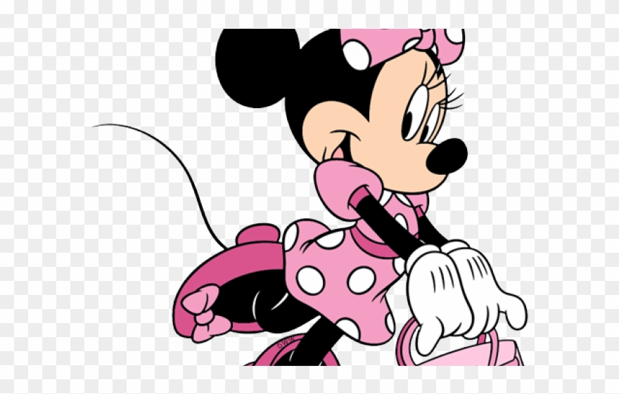 Minnie Mouse Clipart - Topo Da Minnie Rosa - Png Download