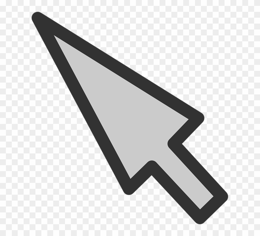 Computer Mouse Clipart Cursor - Mouse Selection - Png Download