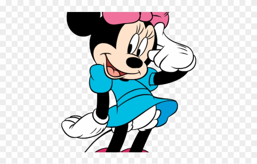 Minnie Mouse Clipart Tired - Minnie Mouse - Pink Backpack Rucksack Bag - Nursery - Png Download