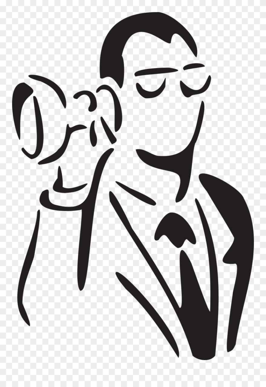 Download Speaking Clipart Rhetoric And Use In - Detective Listening - Png Download