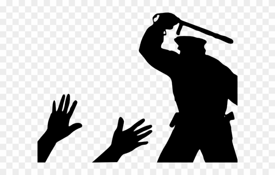 Riot Clipart Brutal - Police Brutality - Png Download
