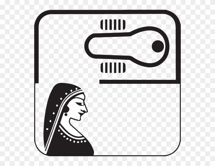 Ladies & Gents Toilets Indian Clipart