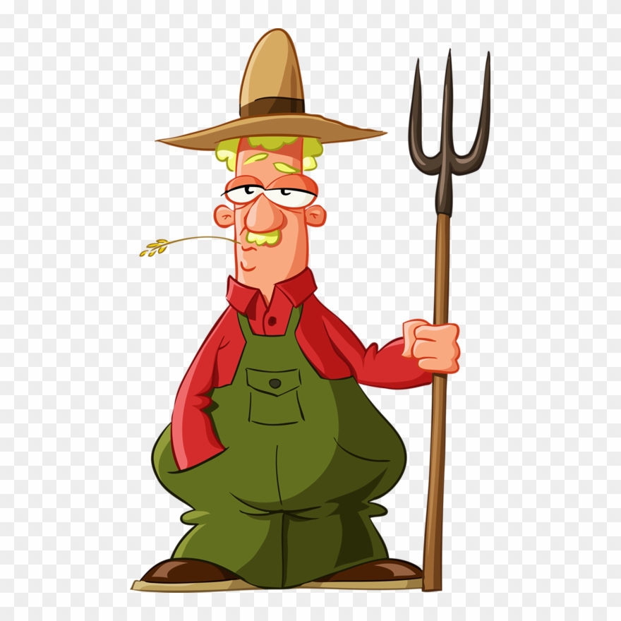 Album - Cartoon Country Man Clipart