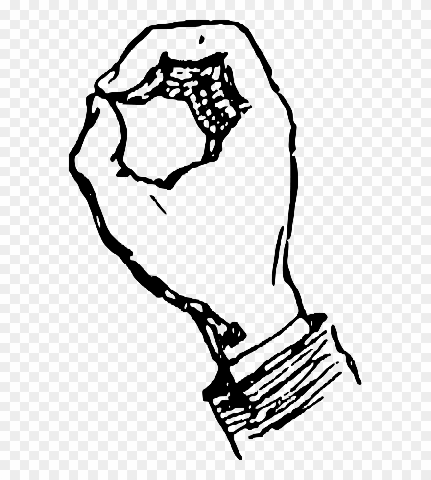 Braille Alphabet Francais Clipart, Vector Clip Art - Deaf Alphabet O - Png Download