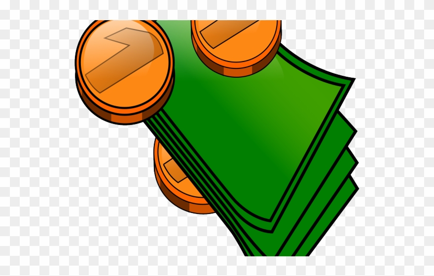 Cash Clipart Collateral - Transparent Background Coins Clipart - Png Download