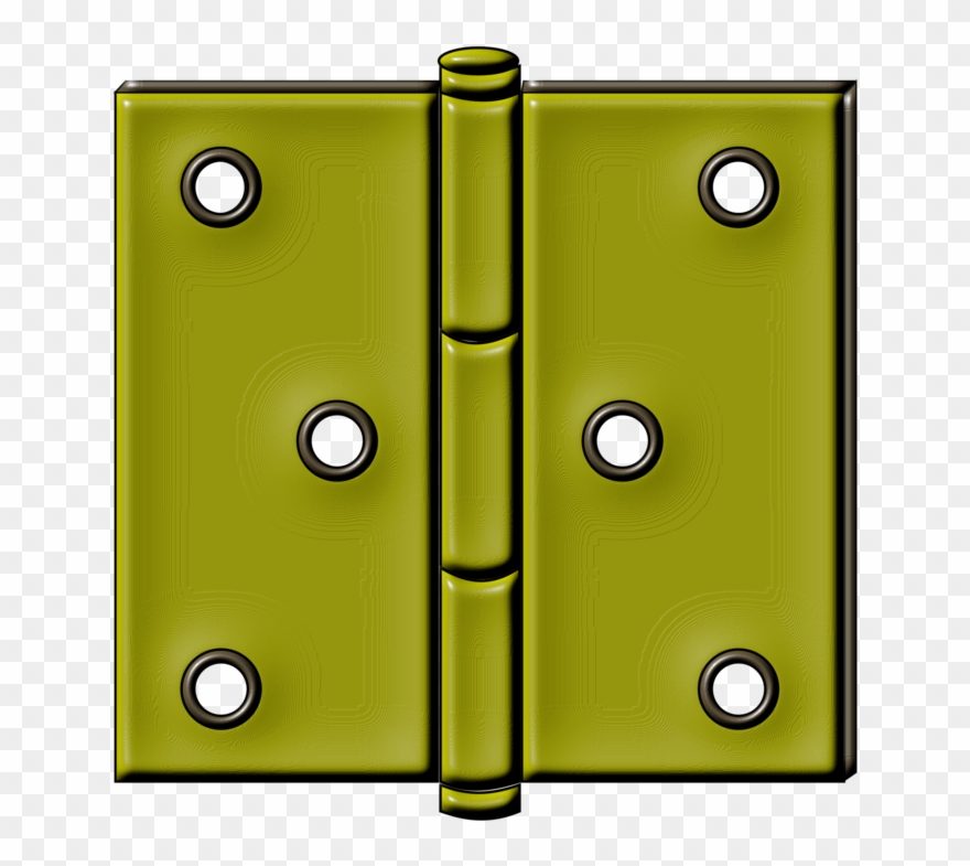Hinge Brass Bronze Lockset Computer Icons - Door Hinge Png Clipart