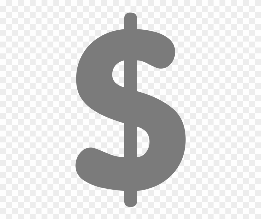 Currency Symbol Dollar Sign Money - Red Dollar Sign Clip Art - Png Download