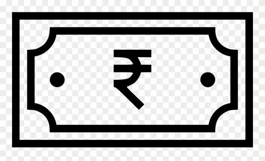Finance Clipart Coin Notes - Indian Currency Icon Png Transparent Png