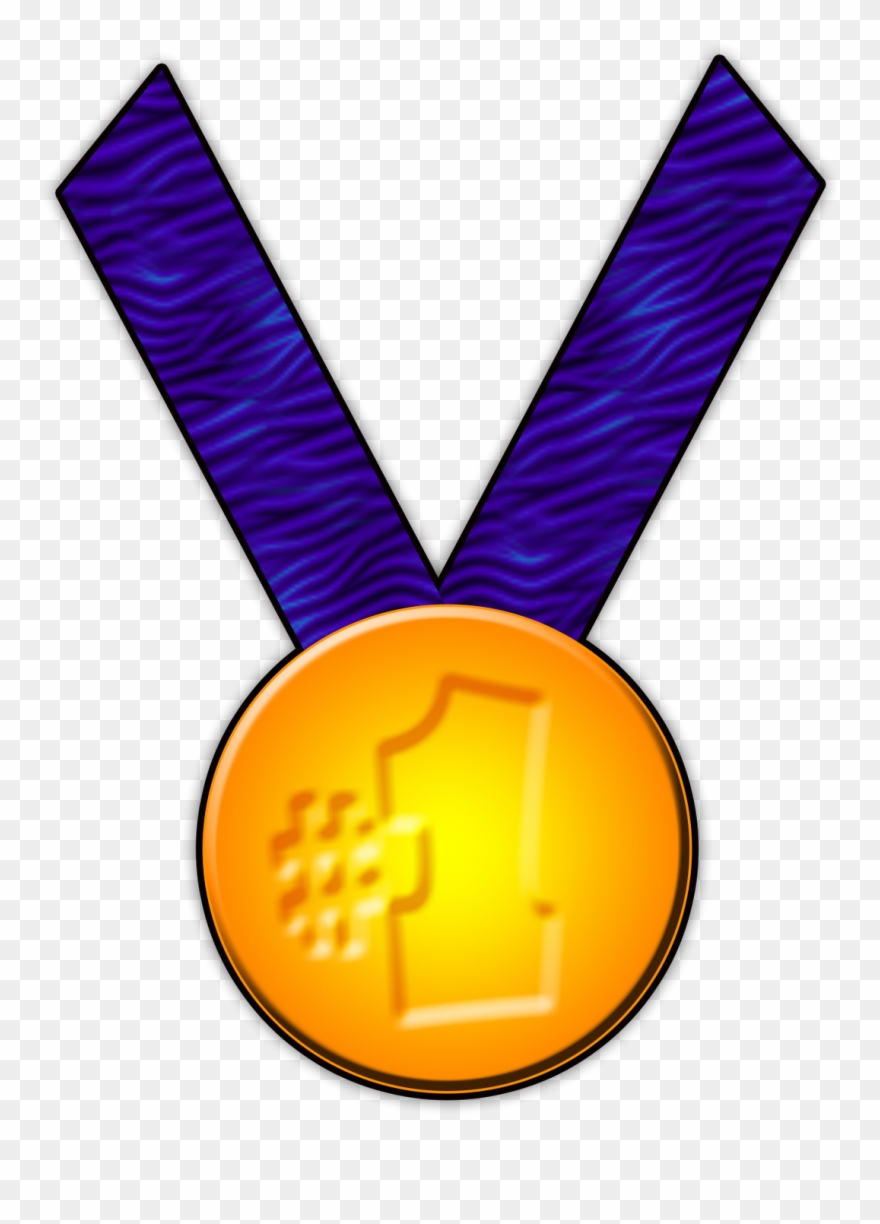 Teacher S Freebie Olympics - Olympic Medal Gold Clip Art - Png Download