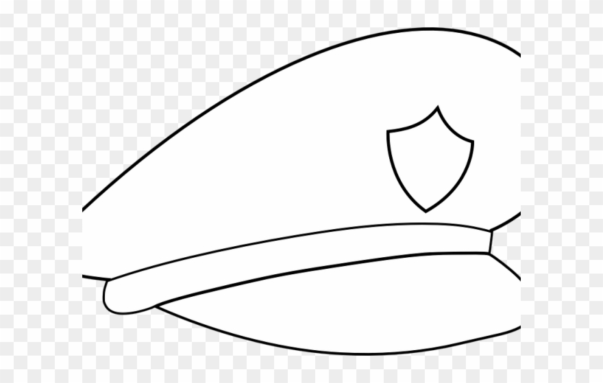 Hat Clipart Police Officer - Police - Png Download