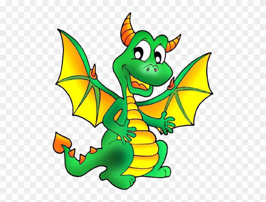 Cute Dragons Cartoon Clip Art Images All - Dragon Clipart - Png Download