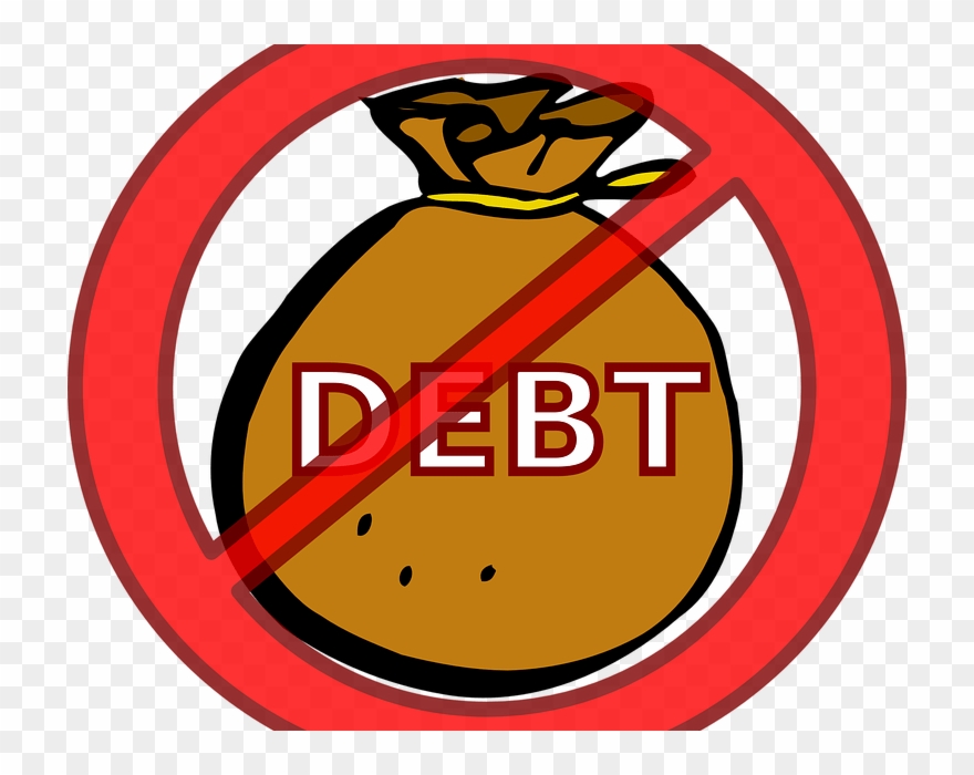 How To Pay Off Your Debts Easily - Debt Clip Art - Png Download
