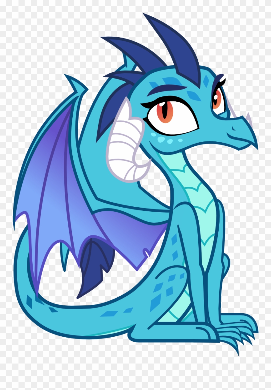 Cute Dragon - Cutie Dragoness Clipart
